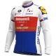 2021 Deceuninck–Quick-Step Män Cykeltröja Vinter Thermal Fleece N005