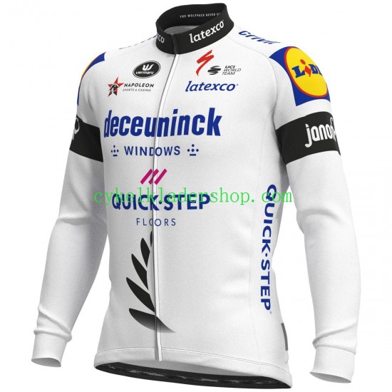 2021 Deceuninck–Quick-Step Män Cykeltröja Kortärmad N006