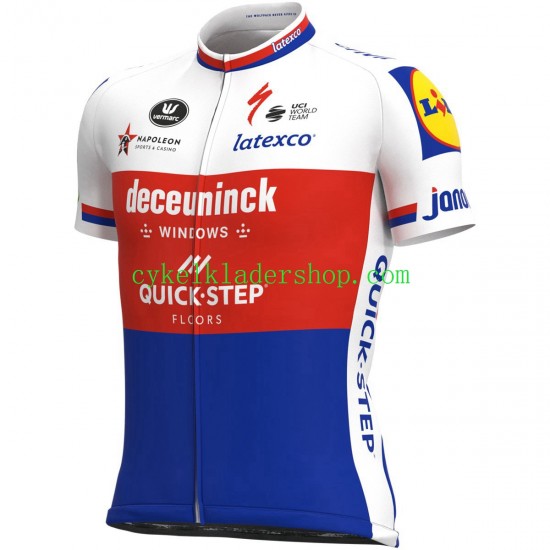 2021 Deceuninck–Quick-Step Män Cykeltröja och Cykelshorts N006