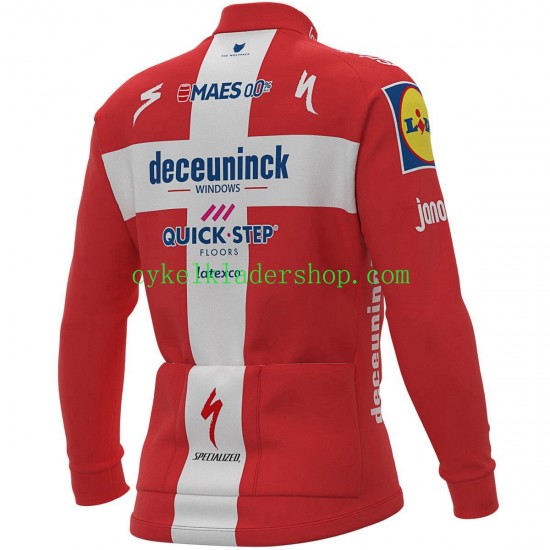 2021 Deceuninck–Quick-Step Män Cykeltröja Långärmad N007