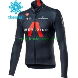 2021 Ineos Grenadiers Män Cykeltröja Vinter Thermal Fleece N001