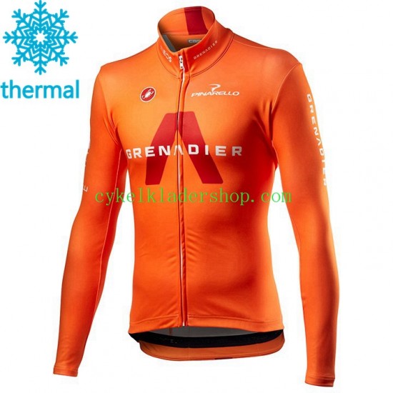 2021 Ineos Grenadiers Män Cykeltröja Vinter Thermal Fleece N002