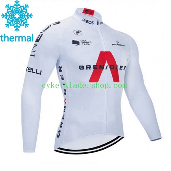 2021 Ineos Grenadiers Män Cykeltröja Vinter Thermal Fleece N004