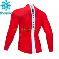 2021 Ineos Grenadiers Män Cykeltröja Vinter Thermal Fleece N005
