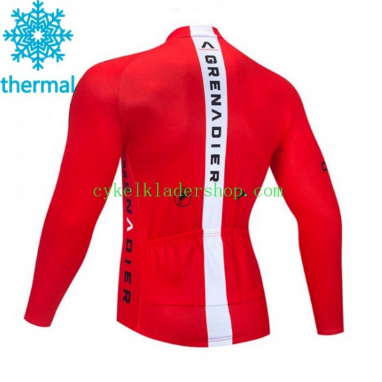 2021 Ineos Grenadiers Män Cykeltröja Vinter Thermal Fleece N005