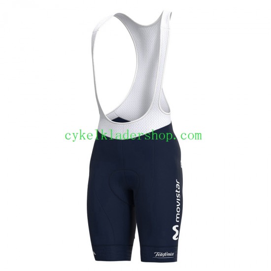 2021 Movistar Team Män Cykeltröja och Cykelshorts N004