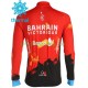 2021 Team Bahrain Victorious Män Cykeltröja Vinter Thermal Fleece N001