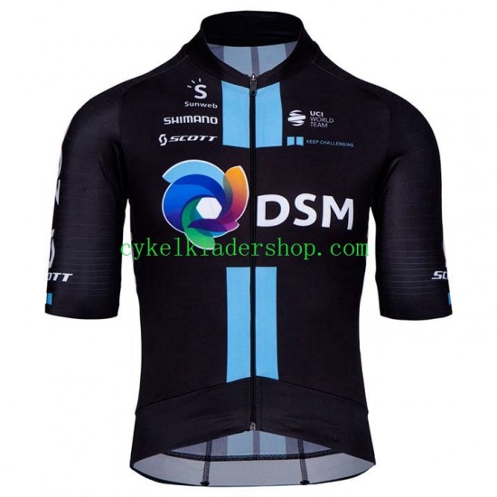 2021 Team DSM Män Cykeltröja Kortärmad N001