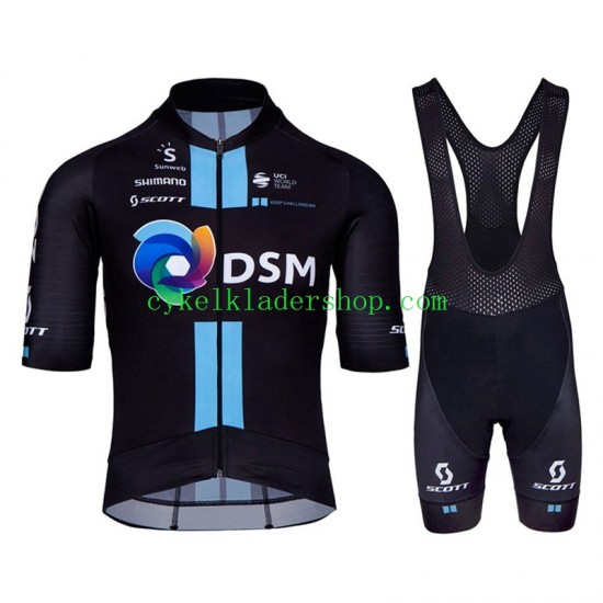 2021 Team DSM Män Cykeltröja och Cykelshorts N001