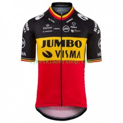 2021 Team Jumbo-Visma Män Cykeltröja Kortärmad N001