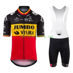 2021 Team Jumbo-Visma Män Cykeltröja och Cykelshorts N001