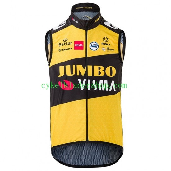 2021 Team Jumbo-Visma Män Cykelväst N001