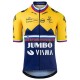 2021 Team Jumbo-Visma Män Cykeltröja Kortärmad N002