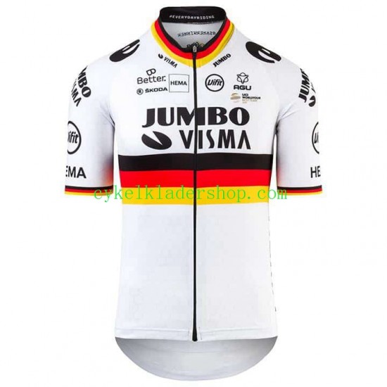 2021 Team Jumbo-Visma Män Cykeltröja Kortärmad N003