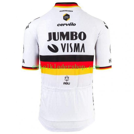 2021 Team Jumbo-Visma Män Cykeltröja Kortärmad N003