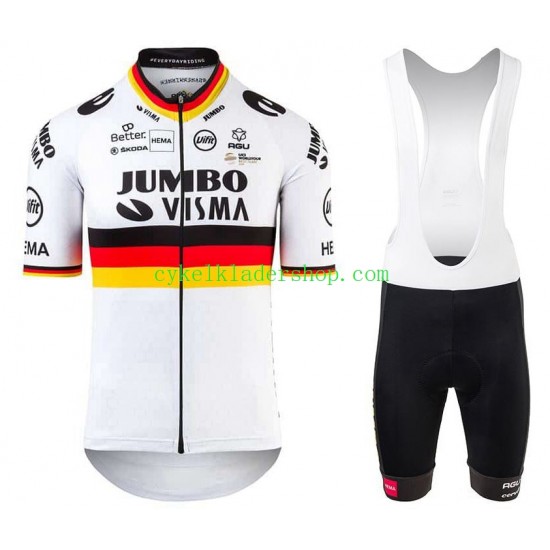 2021 Team Jumbo-Visma Män Cykeltröja och Cykelshorts N003