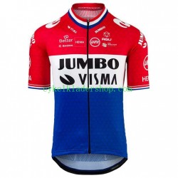 2021 Team Jumbo-Visma Män Cykeltröja Kortärmad N004