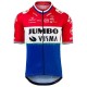 2021 Team Jumbo-Visma Män Cykeltröja Kortärmad N004