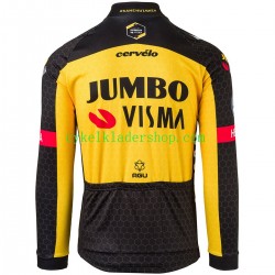 2021 Team Jumbo-Visma Män Cykeltröja Långärmad N005