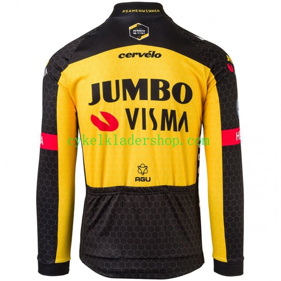 2021 Team Jumbo-Visma Män Cykeltröja Långärmad N005