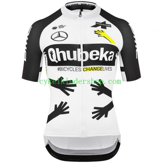 2021 Team Qhubeka Män Cykeltröja Kortärmad N001