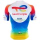 2021 Team TotalEnergies Män Cykeltröja Kortärmad N003