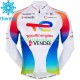 2021 Team TotalEnergies Män Cykeltröja Vinter Thermal Fleece N003