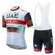 2021 UAE Team Emirates Män Cykeltröja och Cykelshorts N001