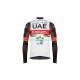 2021 UAE Team Emirates Män Cykeltröja Långärmad N002