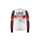 2021 UAE Team Emirates Män Cykeltröja Långärmad N002