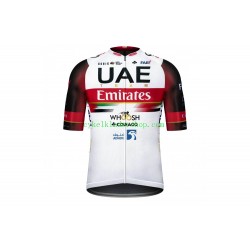 2021 UAE Team Emirates Män Cykeltröja Kortärmad N002