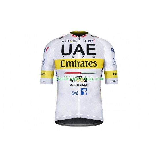 2021 UAE Team Emirates Män Cykeltröja Kortärmad N003