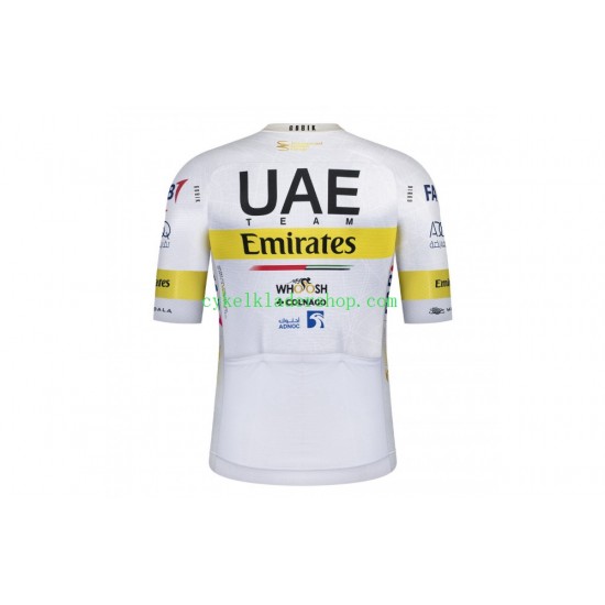 2021 UAE Team Emirates Män Cykeltröja Kortärmad N003