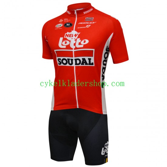 Tour de France 2018 Lotto Soudal Män Cykeltröja och Cykelshorts N001