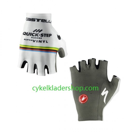 2022 Quick-Step Alpha Vinyl Team Cykelhandskar Kort N002