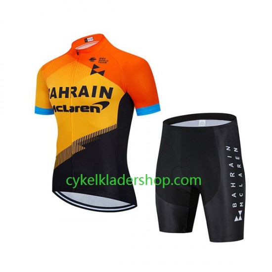 2020 Team Bahrain McLaren Barn Cykeltröja och Cykelshorts N001