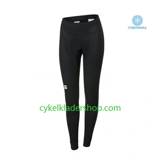 2021 Spоrtful Leaf Kvinnor Cykeltights Vinter Thermal Fleece N001