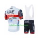 2021 UAE Team Emirates Män Cykeltröja och Bib Cykelshorts N001