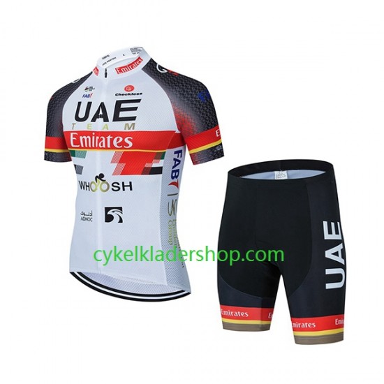 2021 UAE Team Emirates Barn Cykeltröja och Cykelshorts N001