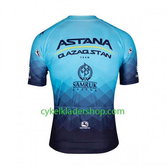 2022 Astana Qazaqstan Team Män Cykeltröja Kortärmad N001