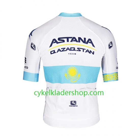 2022 Astana Qazaqstan Team Män Cykeltröja Kortärmad N002