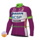 2022 Bardiani-CSF Män Cykeltröja Vinter Thermal Fleece N001