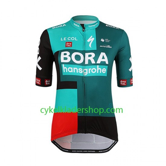 2022 Bora-Hansgrohe Män Cykeltröja och Bib Cykelshorts N001