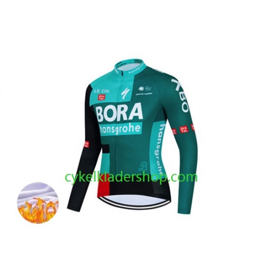 2022 Bora-Hansgrohe Män Cykeltröja Vinter Thermal Fleece N001