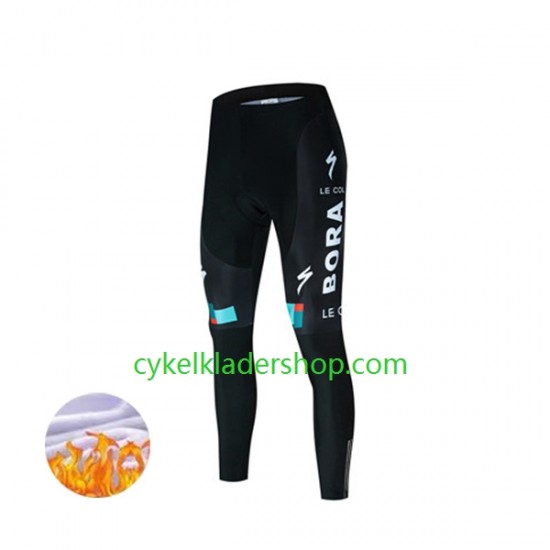 2022 Bora-Hansgrohe Män Cykeltights Vinter Thermal Fleece N001