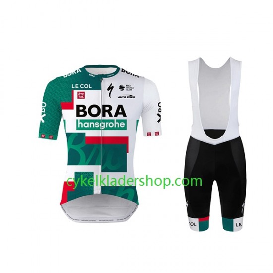 2022 Bora-Hansgrohe Män Cykeltröja och Bib Cykelshorts N002