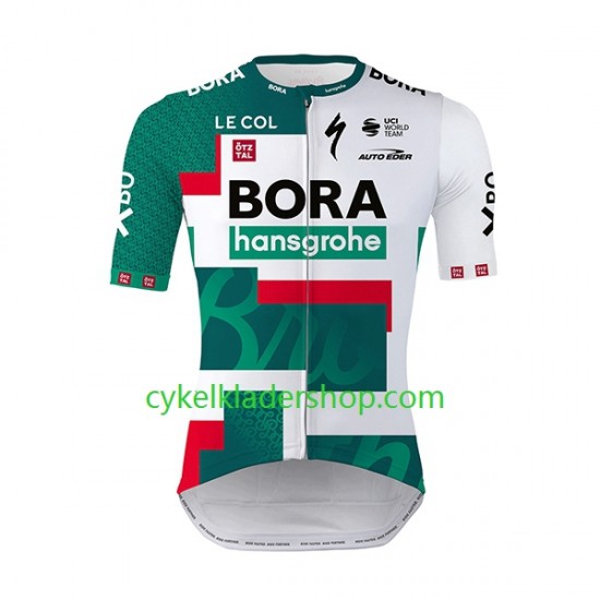 2022 Bora-Hansgrohe Män Cykeltröja Kortärmad N002