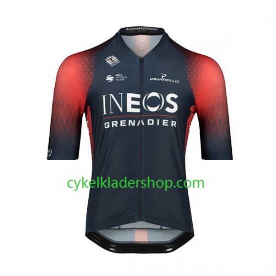 2022 Ineos Grenadiers Män Cykeltröja Kortärmad N001