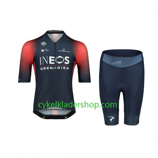 2022 Ineos Grenadiers Barn Cykeltröja och Cykelshorts N001