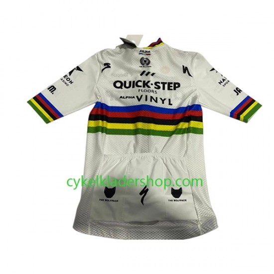 2022 Quick-Step Alpha Vinyl Team Män Cykeltröja Kortärmad N002